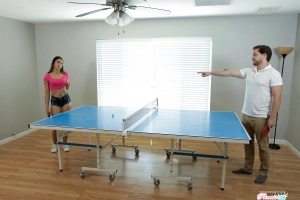 Strip Pong With My Step Sis - Pic 13